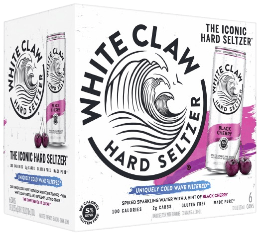 White Claw Black Cherry 6 pack 12 oz. Can