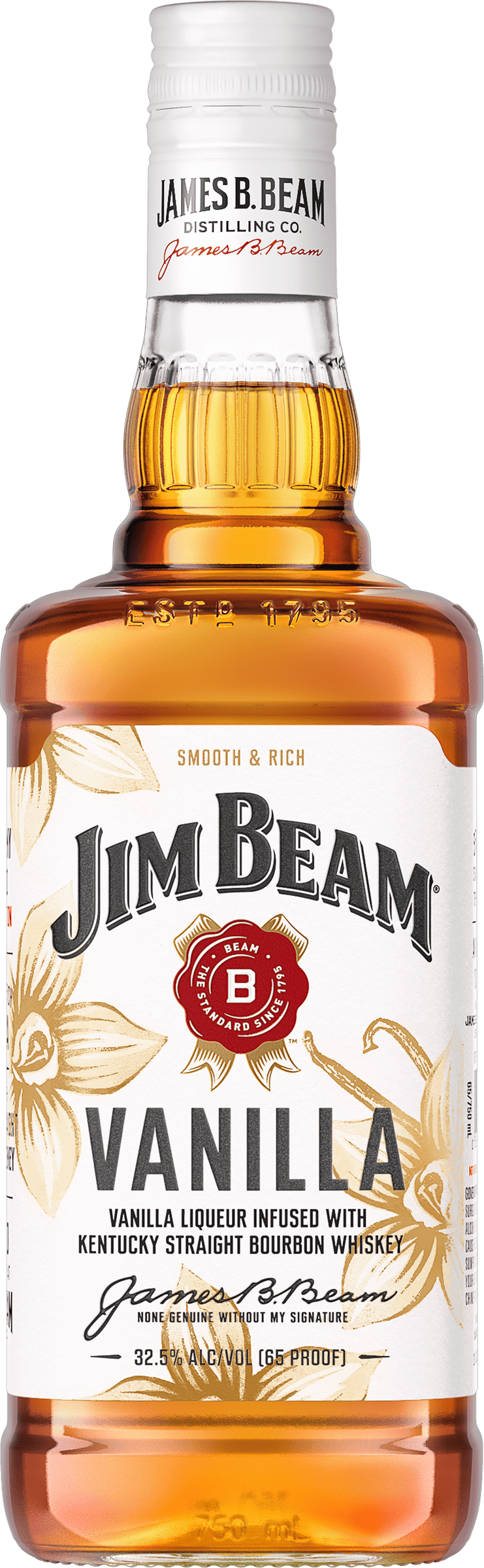 Jim Beam Vanilla Kentucky Straight Bourbon Whiskey 750ml - Station