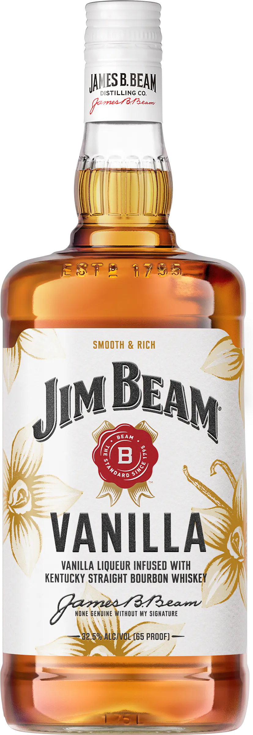Jim Beam Vanilla Kentucky Straight Bourbon Whiskey 1.75L - Yankee