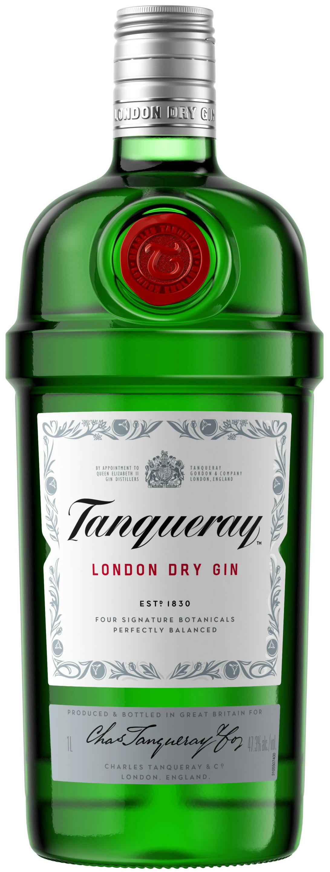 Tanqueray Imported London Dry Gin 1L