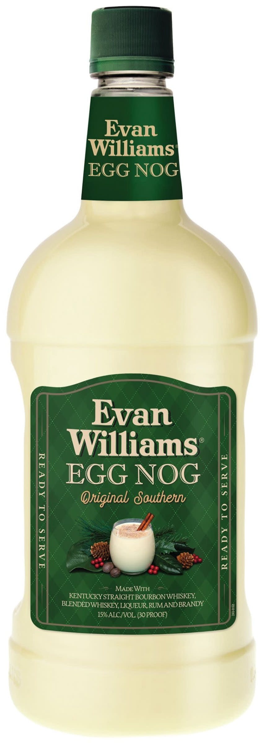 Evan Williams Egg Nog 1.75L - Yankee Spirits