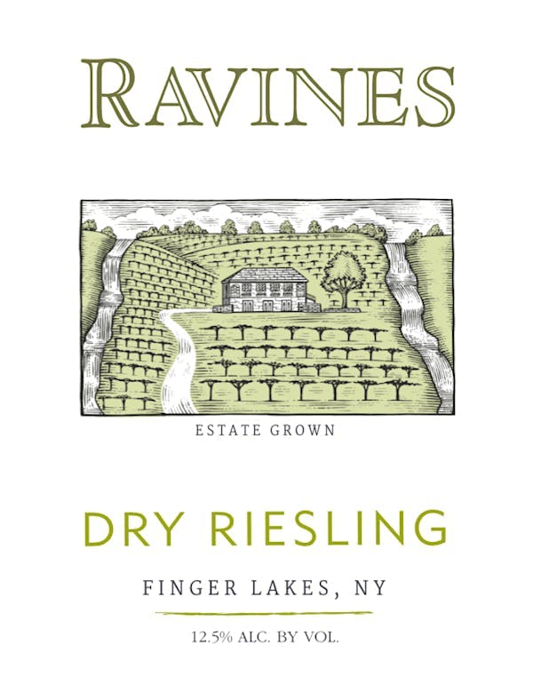 Ravines Dry Riesling 2022 750ml