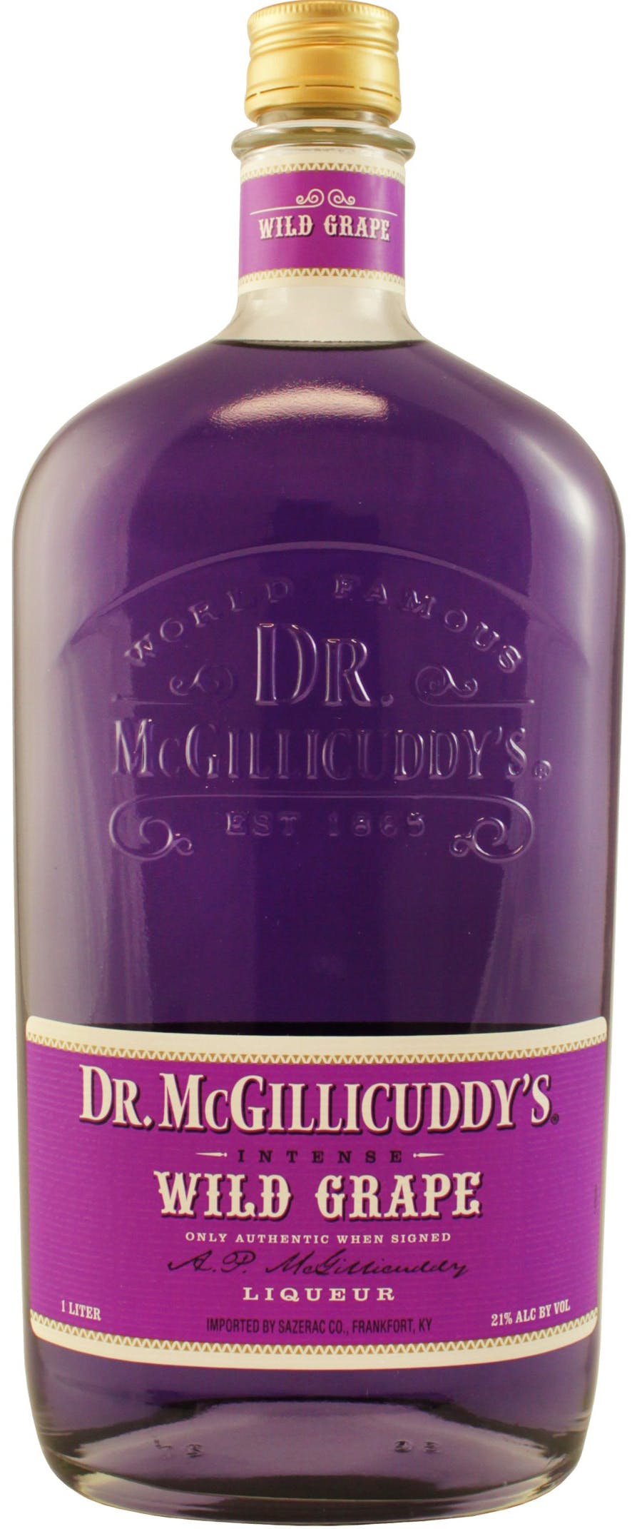 Dr. McGillicuddy's Wild Grape 1L - Yankee Spirits