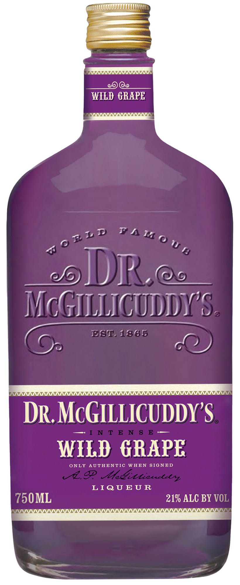 Dr. McGillicuddy's Wild Grape 750ml - Yankee Spirits