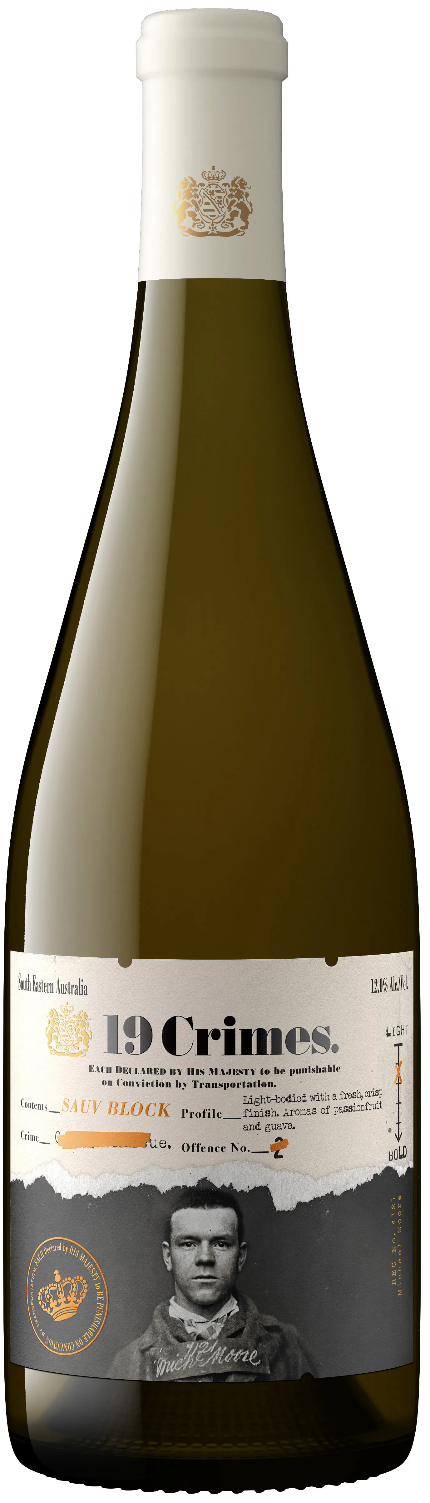 19 Crimes Sauvignon Block 750ml - Vine Republic