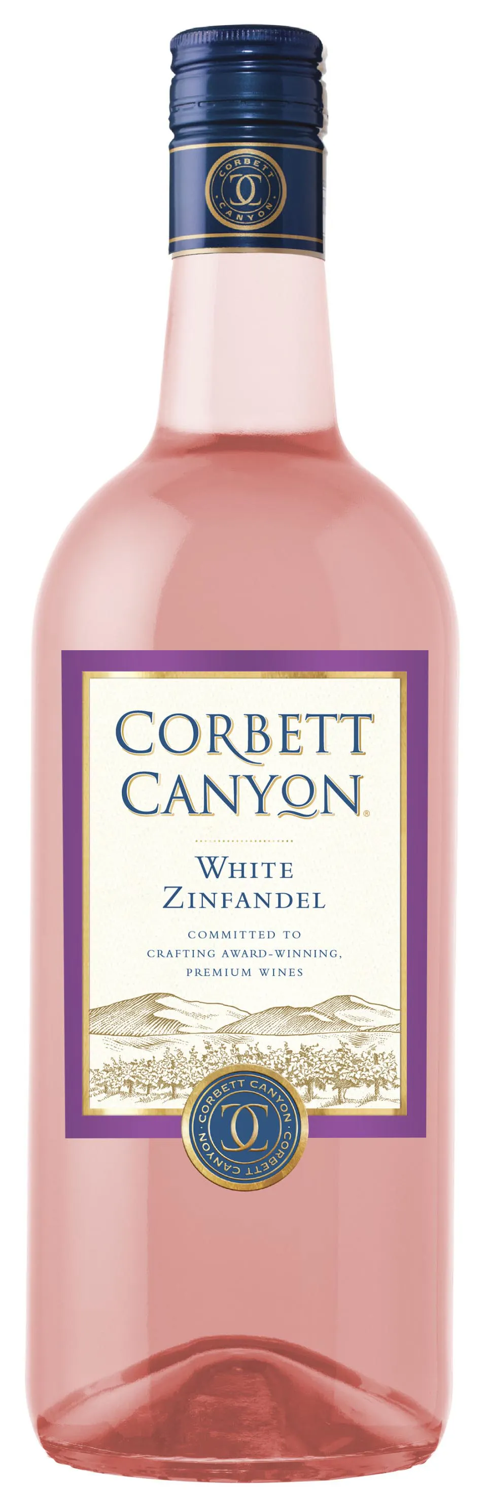 Corbett Canyon White Zinfandel 1.5L Glass - Stirling Fine Wines