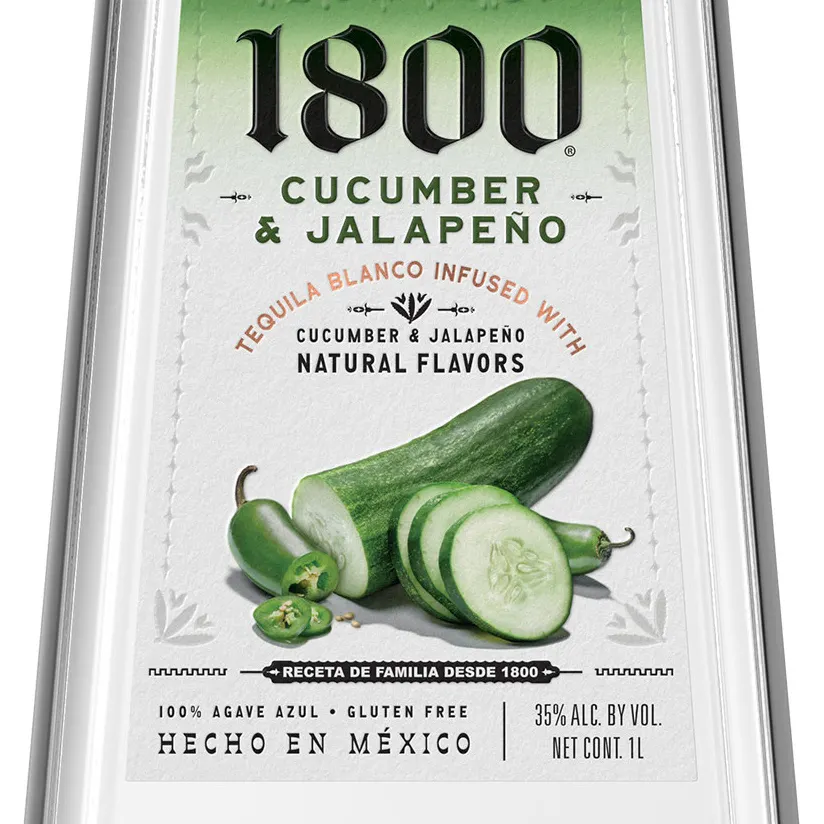 cucumber cigarettes mexico 1800 Tequila Cucumber & Jalapeno Tequila 1L cucumber cigarettes mexico 1800 Tequila Cucumber & Jalapeno Tequila 1L