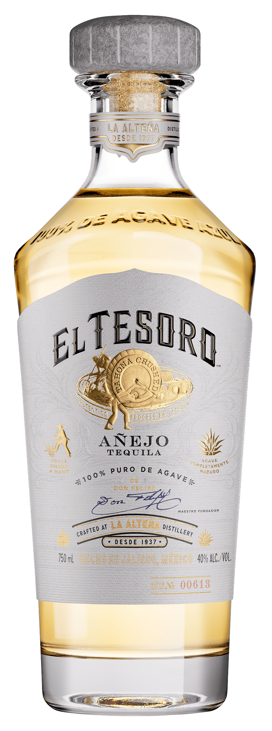 El Tesoro Añejo Tequila 750ml