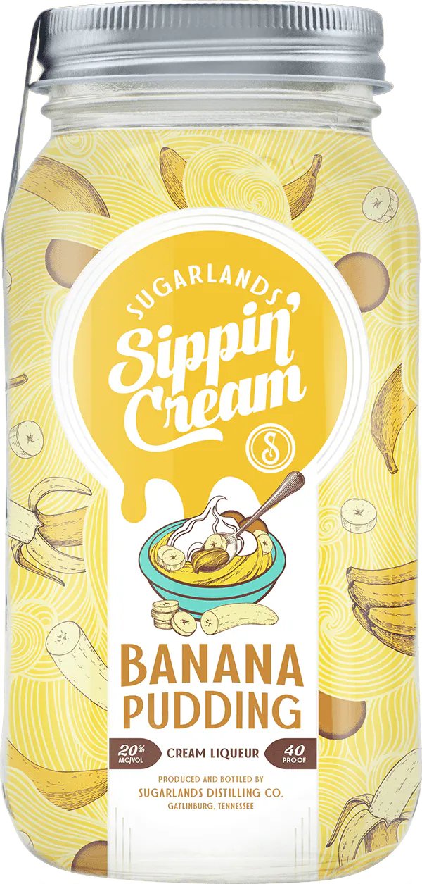 Sugarlands Distilling Co. Appalachian Sippin' Cream Banana Pudding
