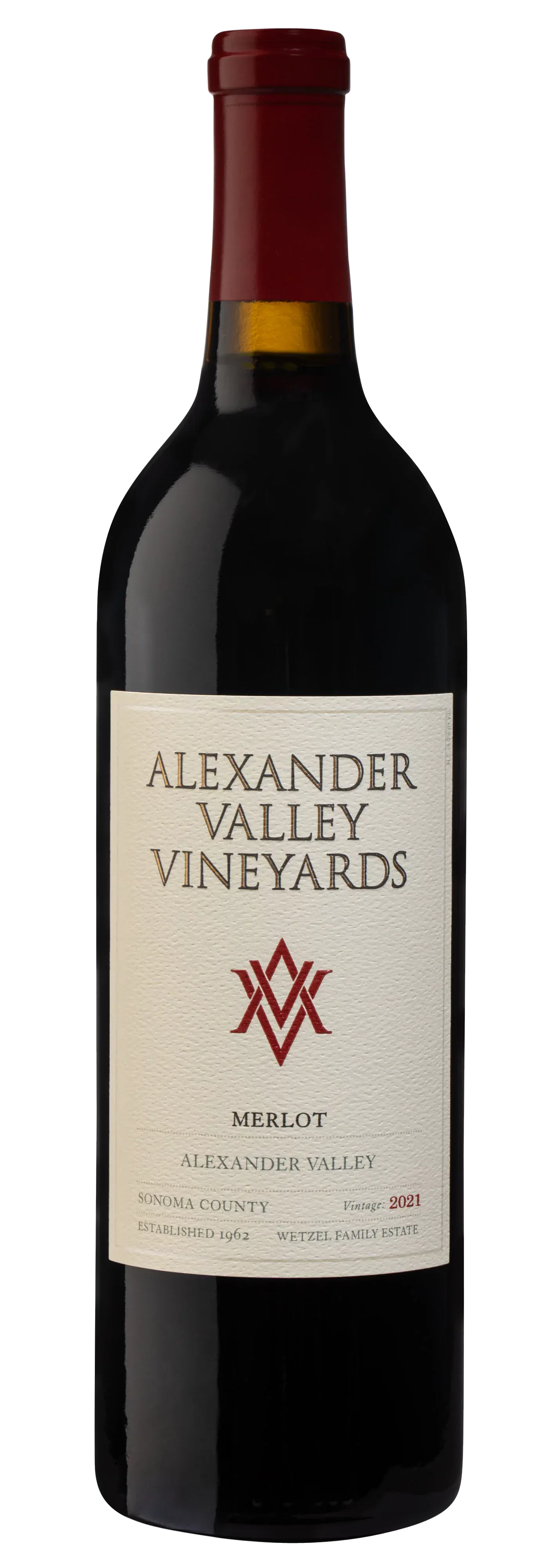 Alexander Valley Vineyards Estate Merlot 2022 750ml - Allendale