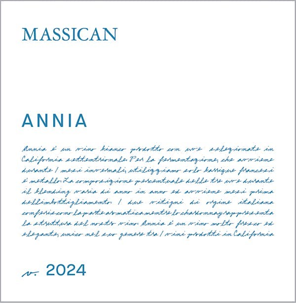Massican Annia 2024 750ml