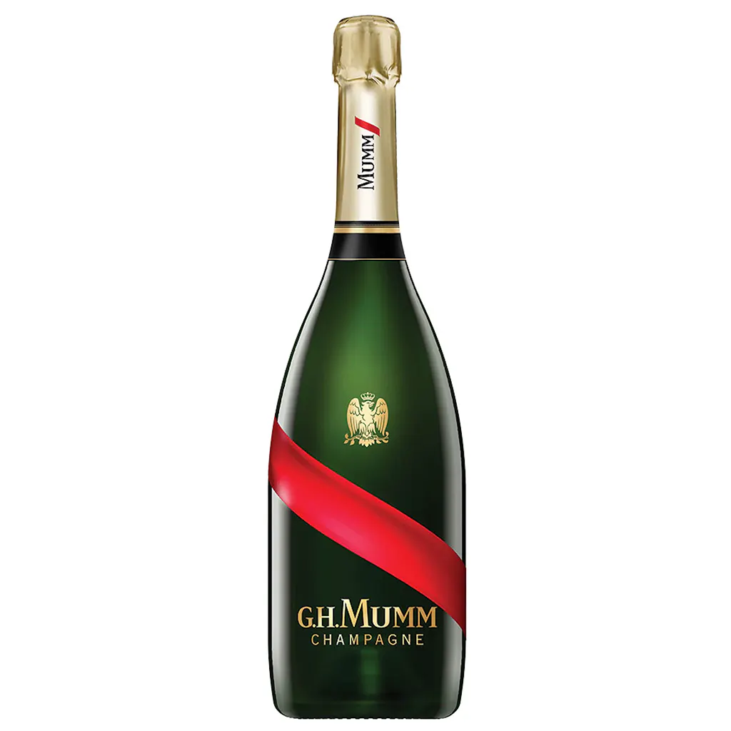waka　G.H. Mumm Brut 750ml 6本 G.H. Mumm - Grand Cordon - Brut Champagne (6 Pack) | Keg N Bottle