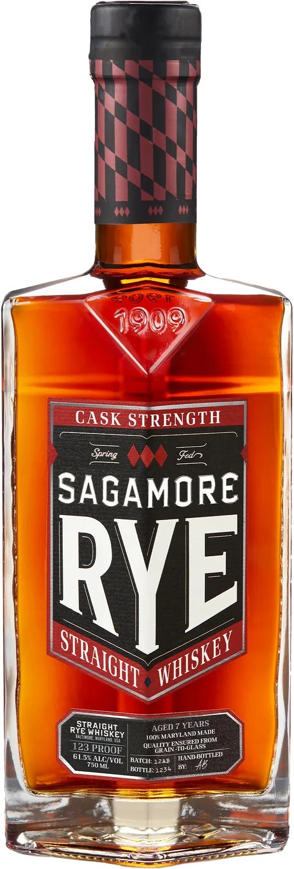 Sagamore Cask Strength 123 Proof 750ml
