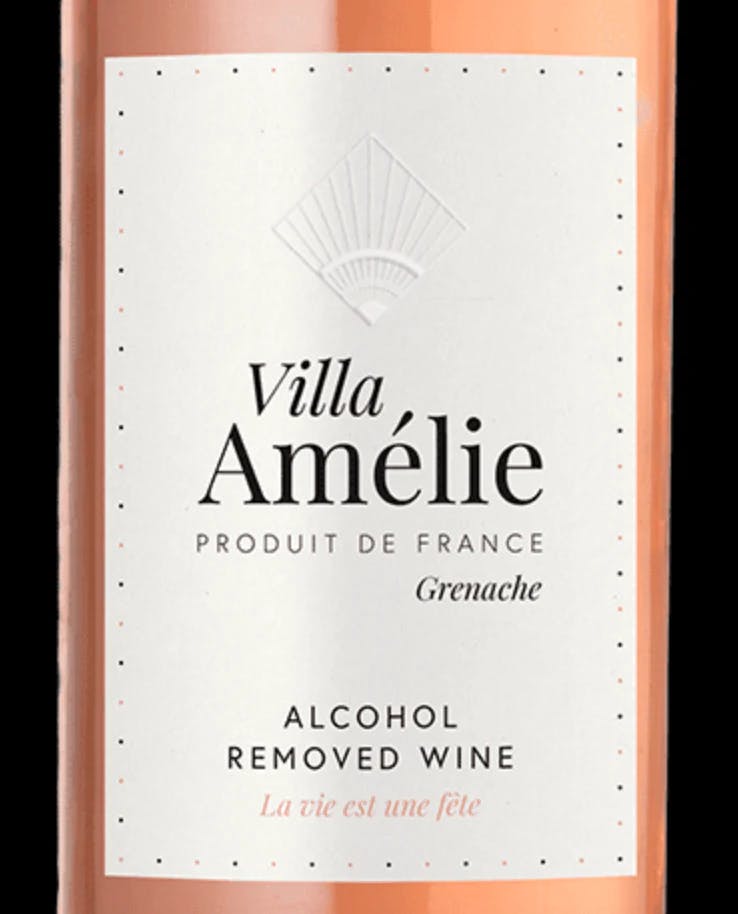 Villa Amelie   Grenache Rose Non-Alcoholic 750ml