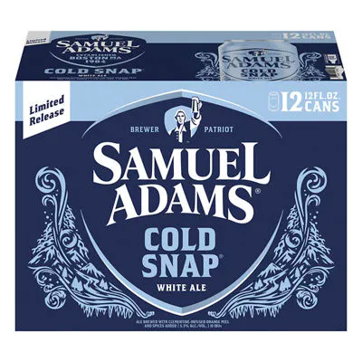 Samuel Adams Cold Snap 12 pack 12 oz. Can - Allendale Wine Shoppe