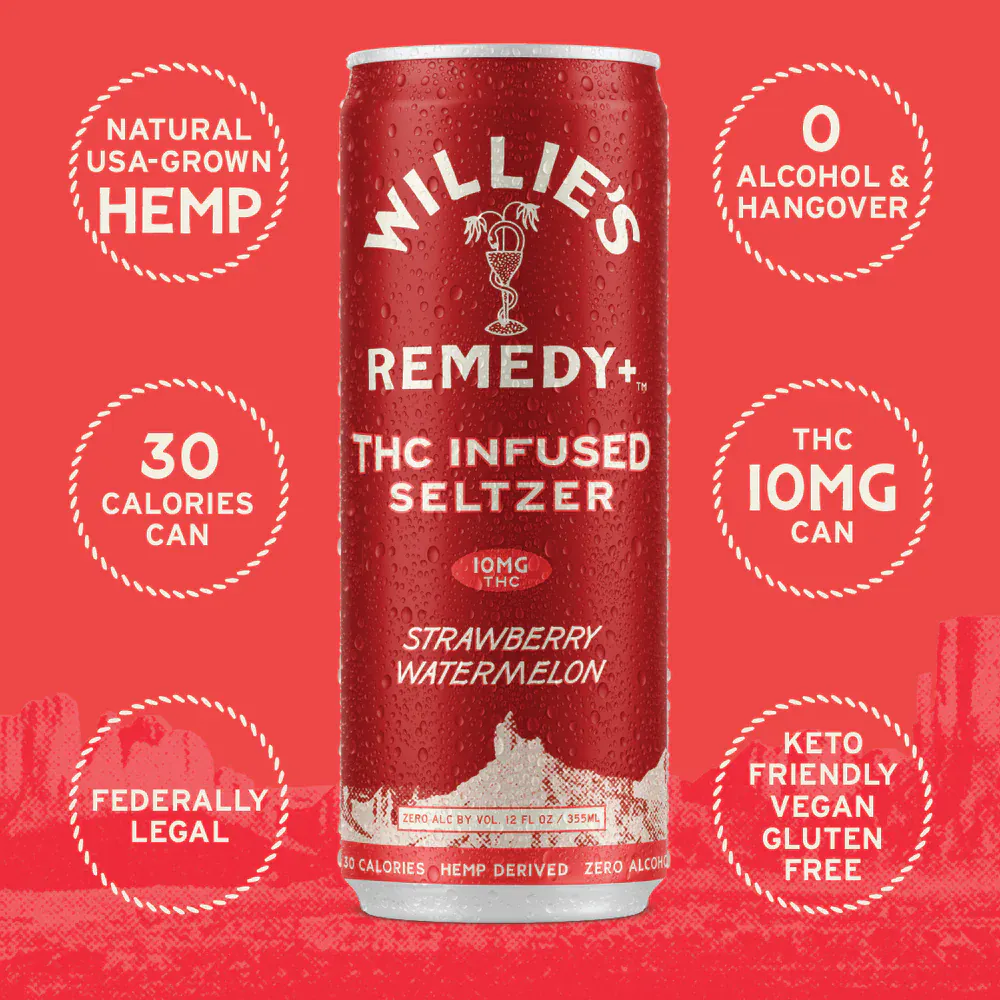 LayUp Strawberry Lemonade 10mg THC 4 pack 12 oz. - Hoboken Vine