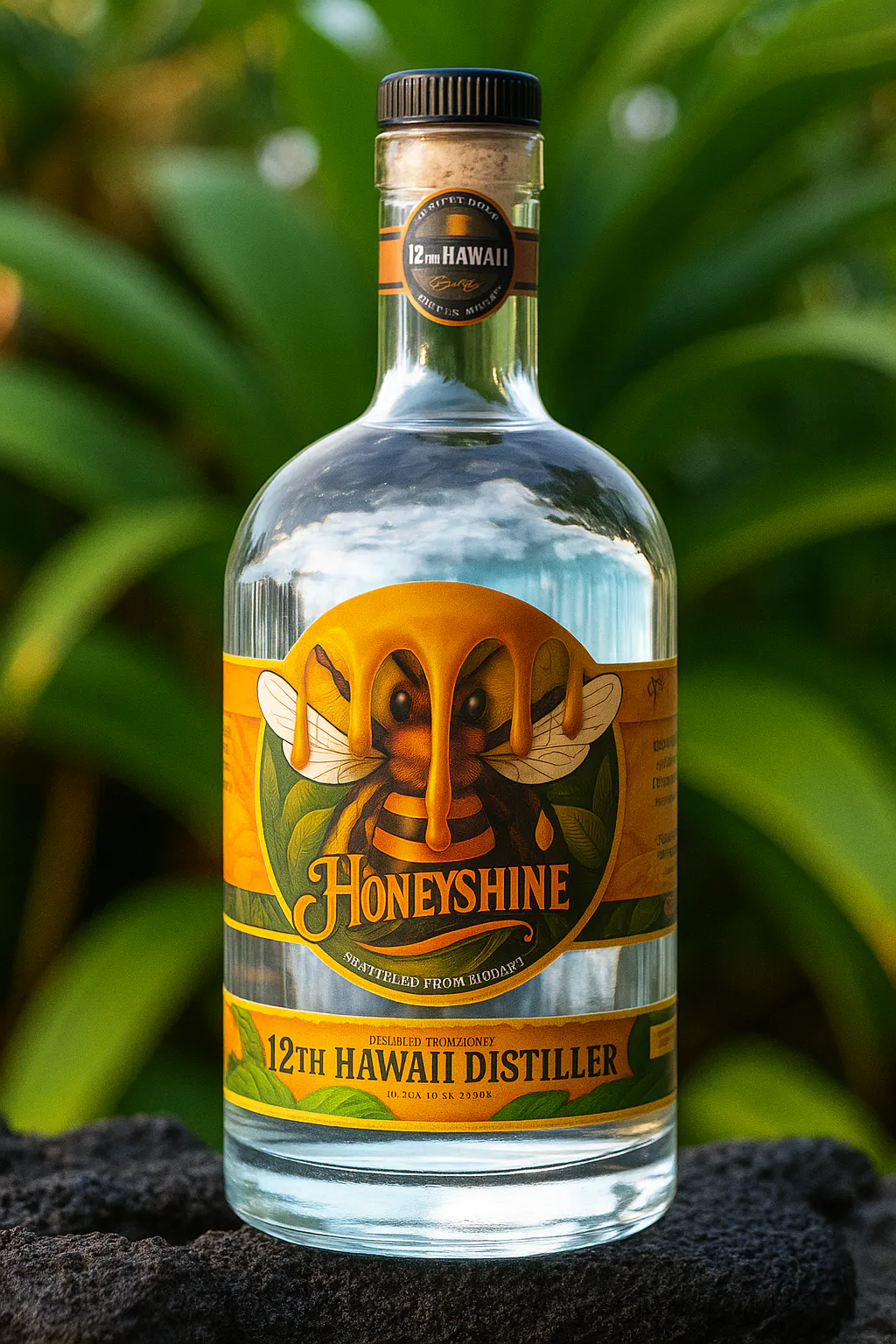 12TH HAWAII DISTILLER HAWAIIAN HONEY SHINE 750ML 750ml - Kona Wine