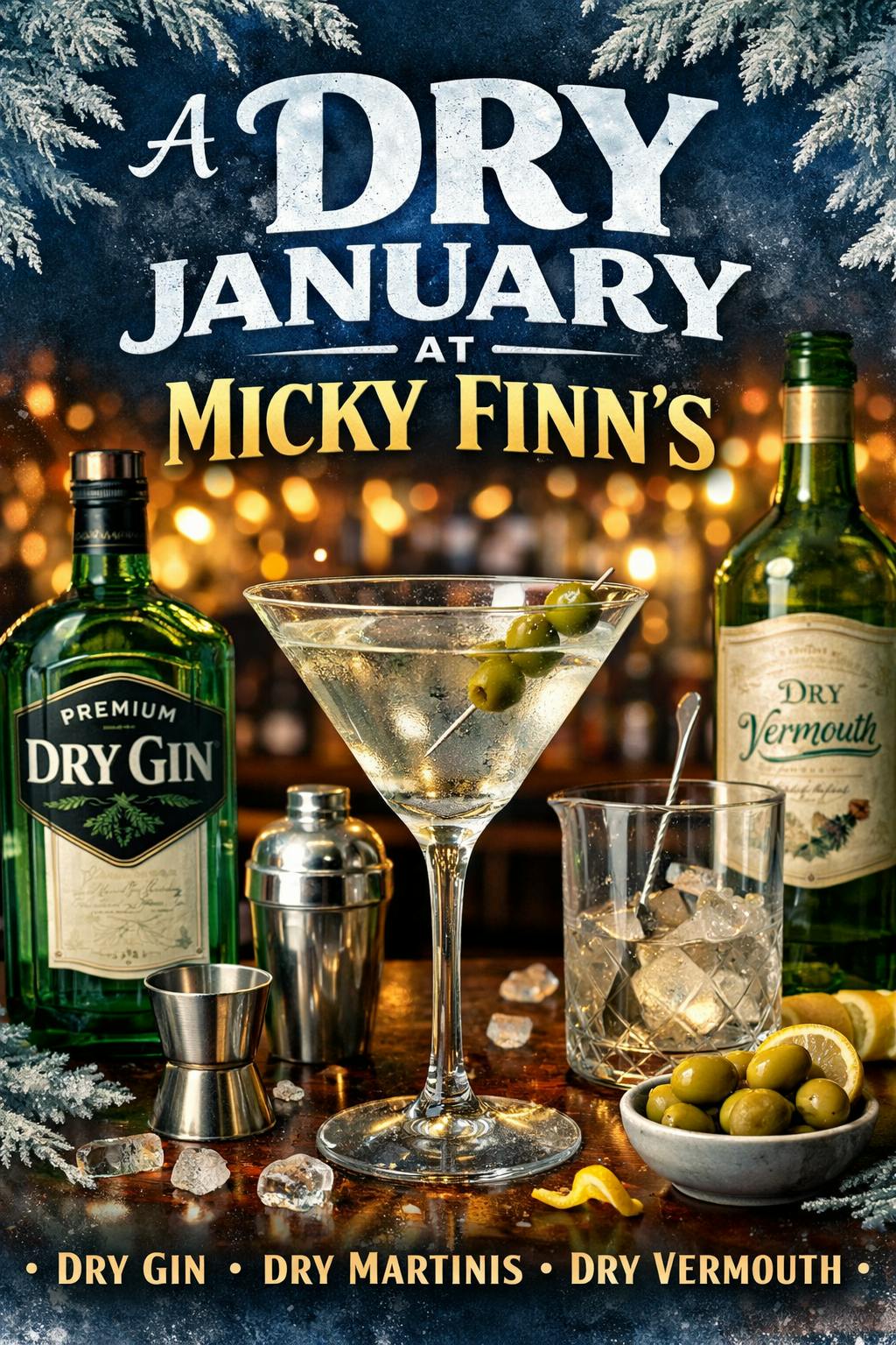 Dry January at Micky Finn’s: A Different Kind of “Dry”