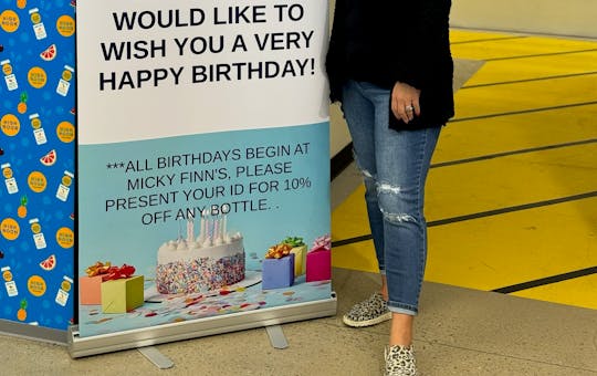 Micky Finn's Announces New 'Birthday Club' - 10% Discount On Birthday Purchases