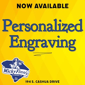 Micky Finn's Bottle Engraving Services Make Perfect Father's Day Gift