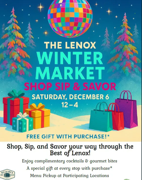 The Lenox Winter Market, FREE in downtown Lenox!