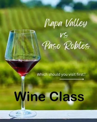 Wine Class:  Napa vs. Paso