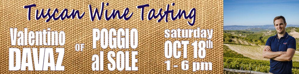 Poggio al Sole Wine Tasting