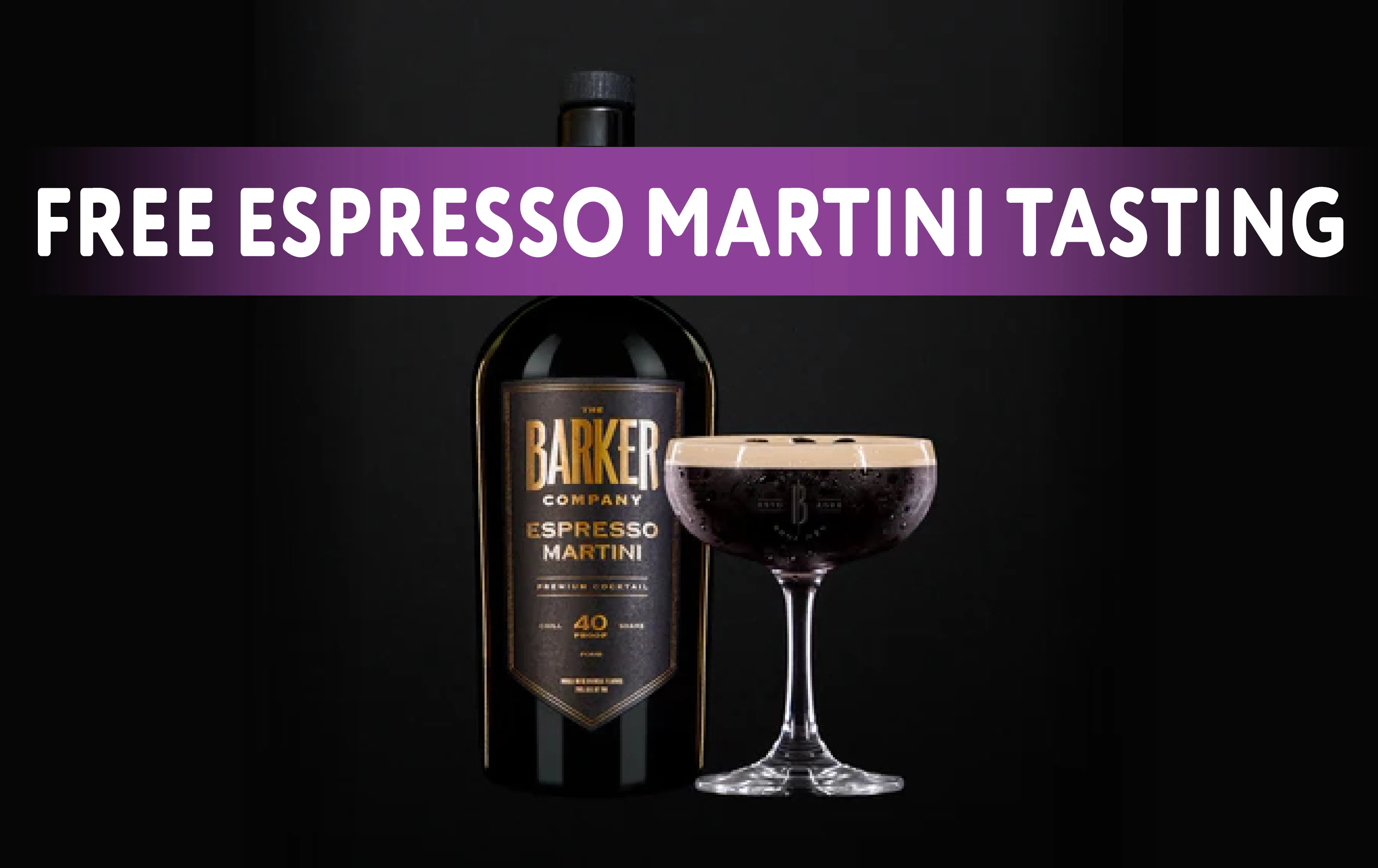 FREE The Barker Espresso Martini 