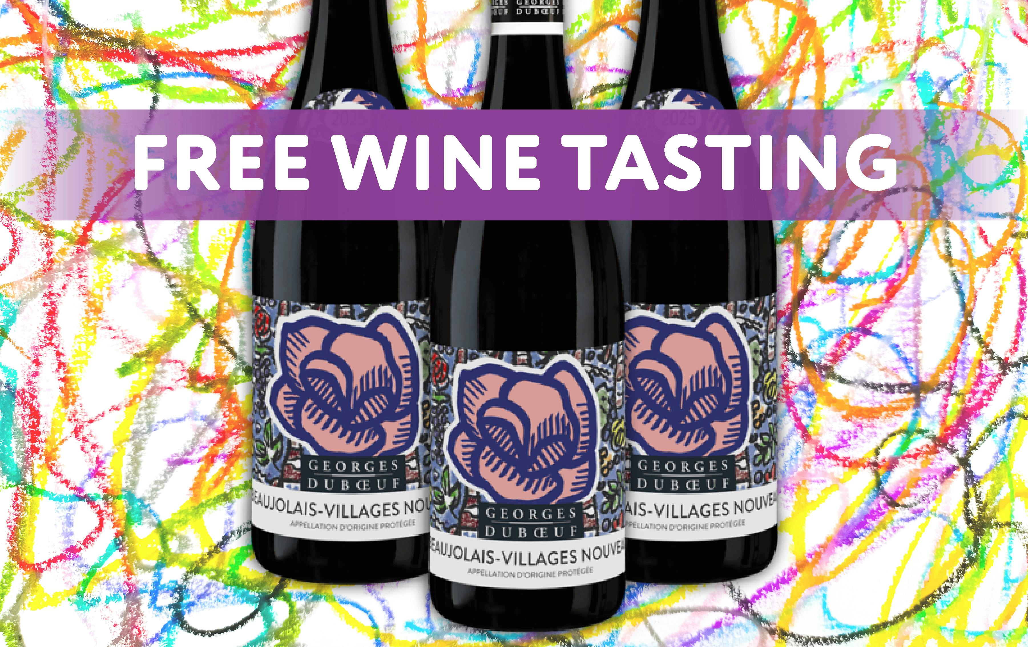 FREE Beaujolais Nouveau Tasting
