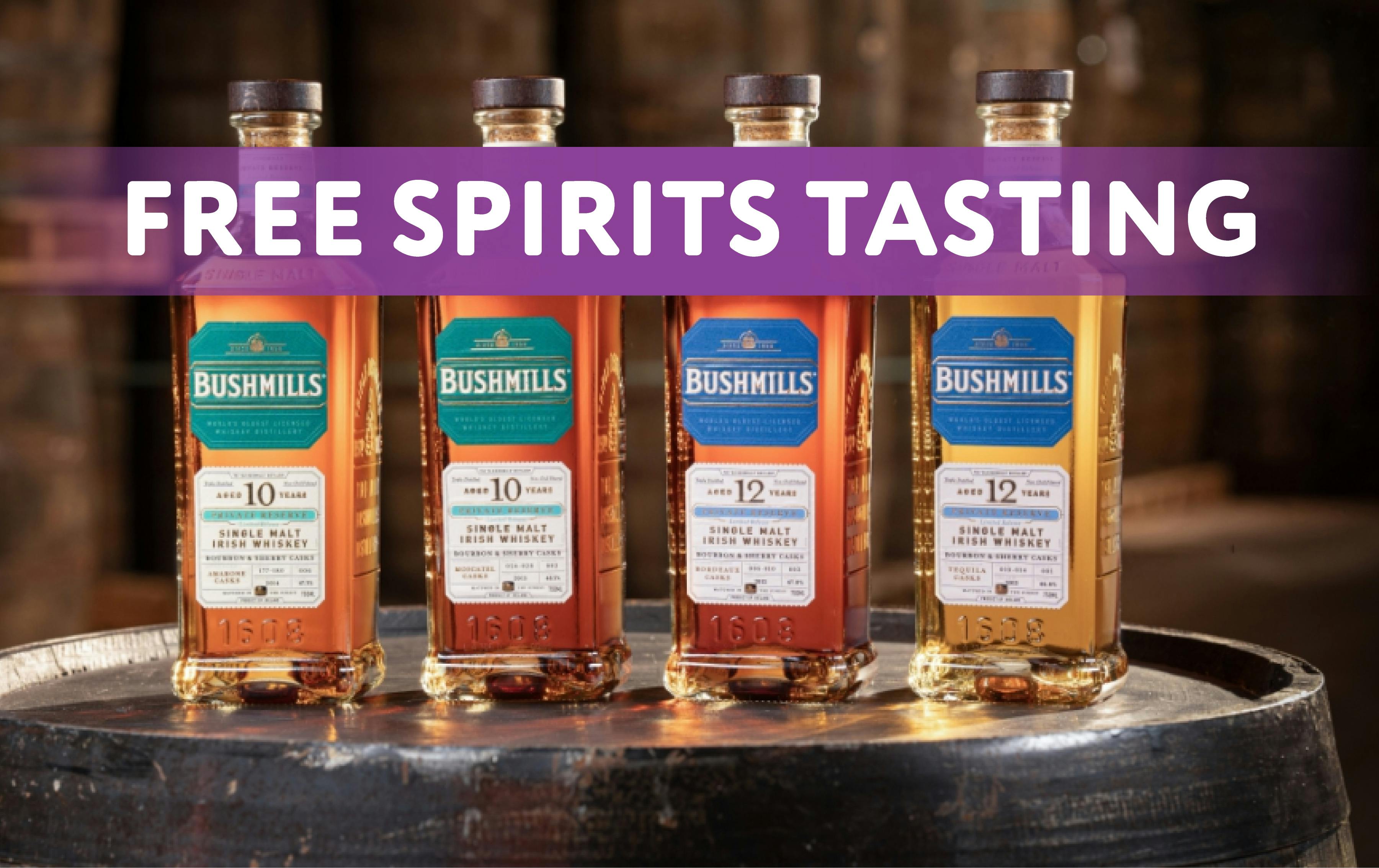 Bushmills Distillery Tasting 