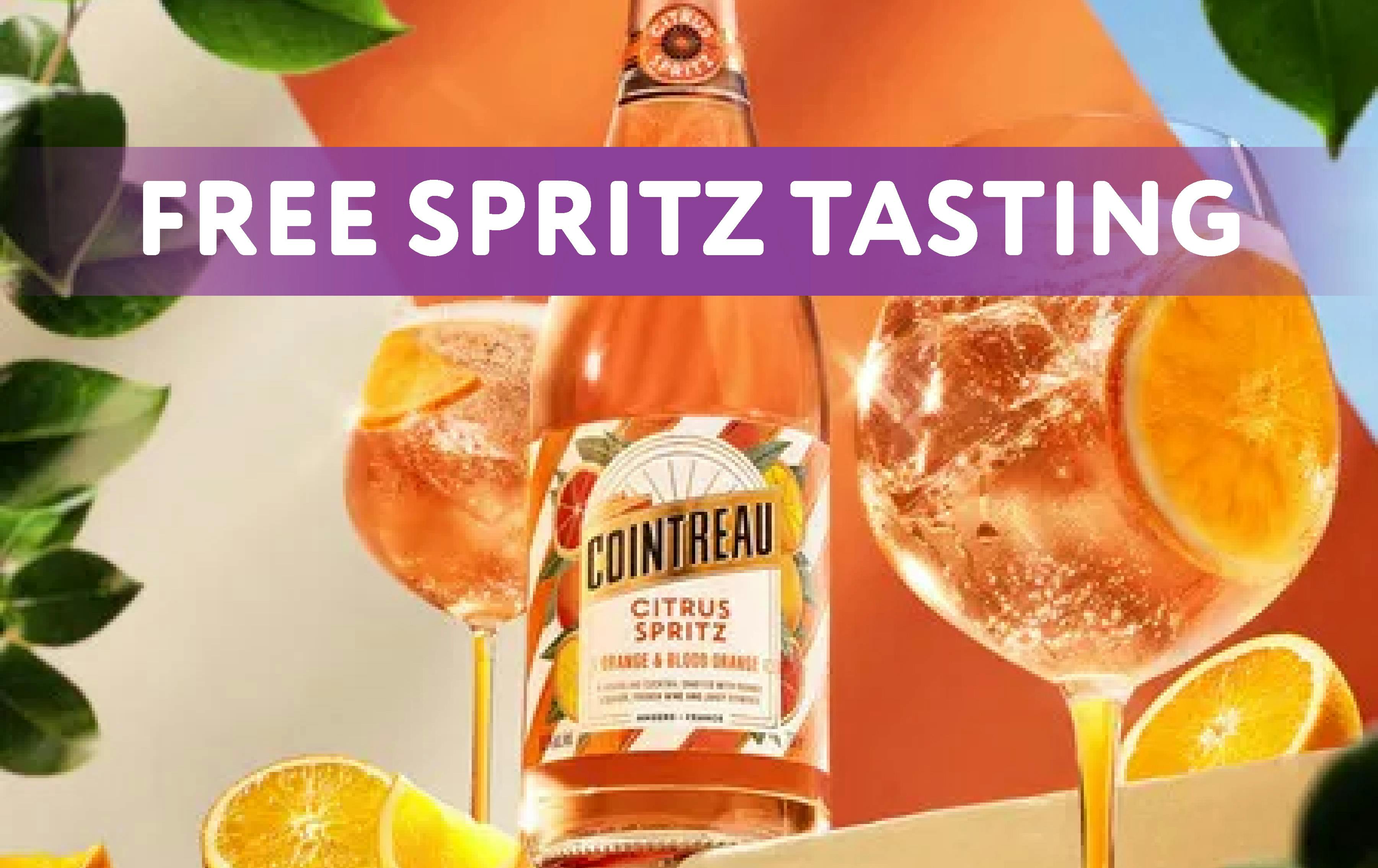FREE Cointreau Spritz Tasting 