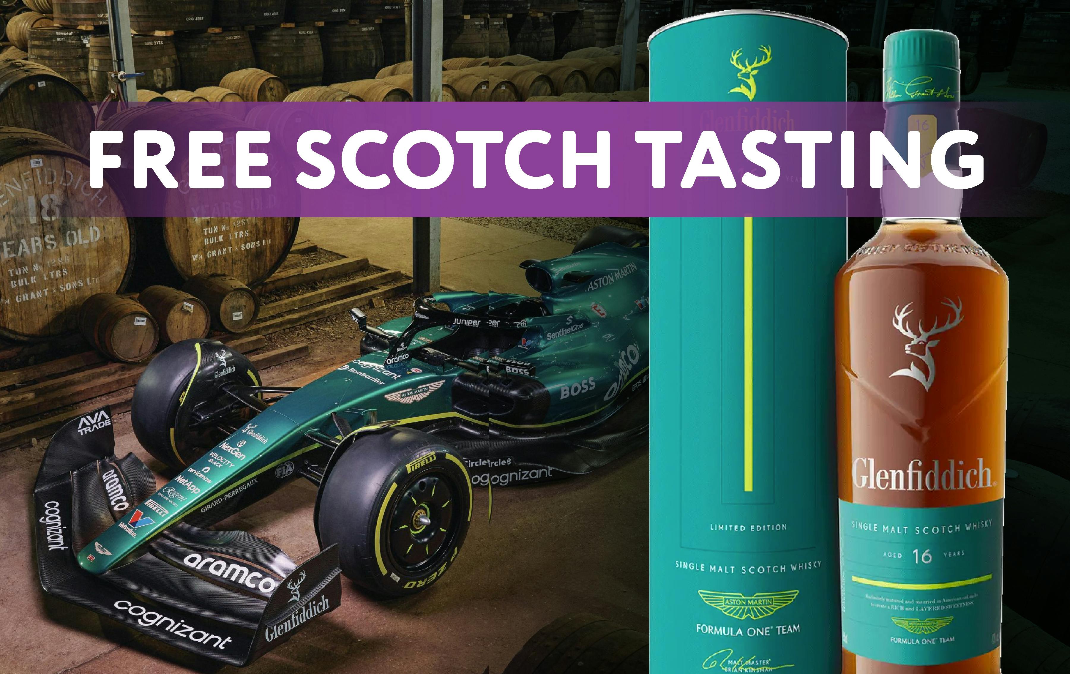FREE Glenfiddich 16 yr Tasting 