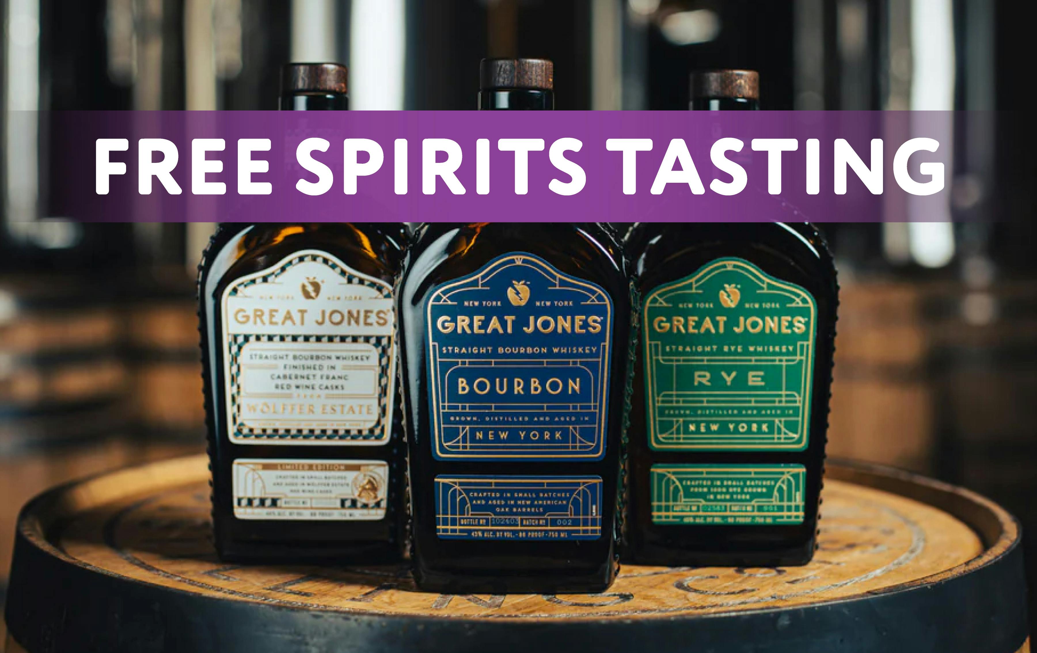 FREE Great Jones Distillery