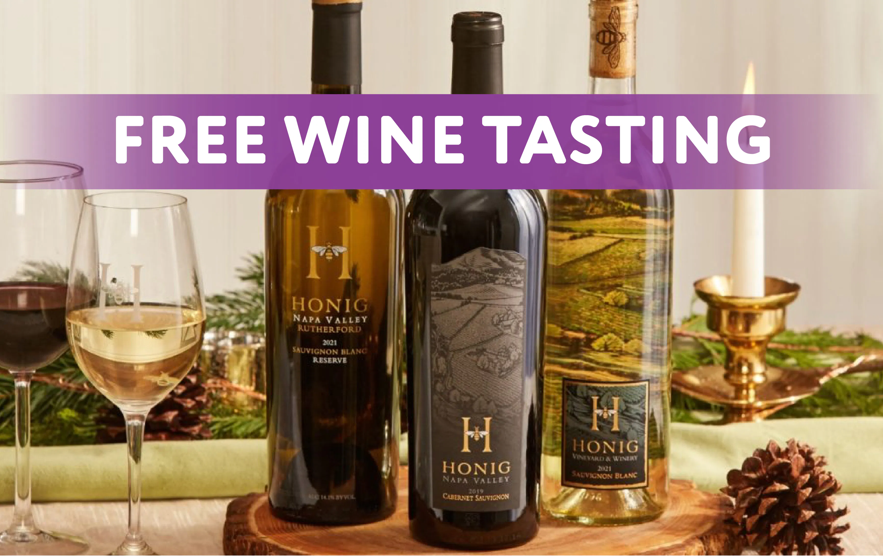 FREE Honig Wine Tasting