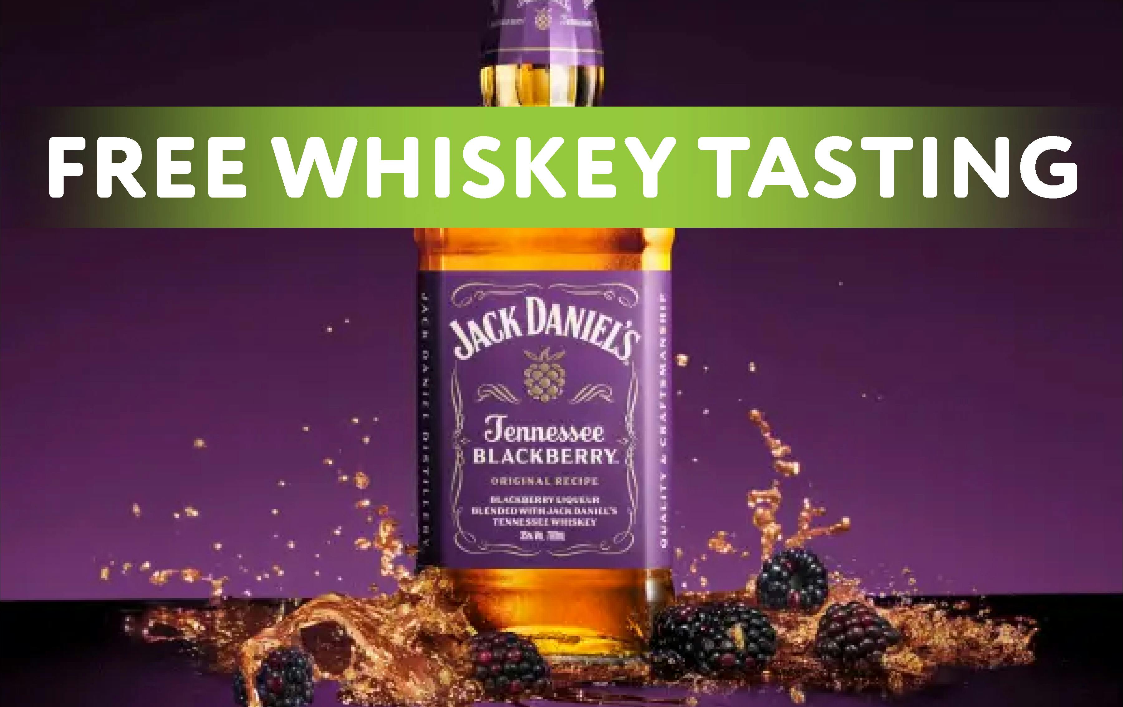 FREE Jack Daniel's Blackberry Tasting