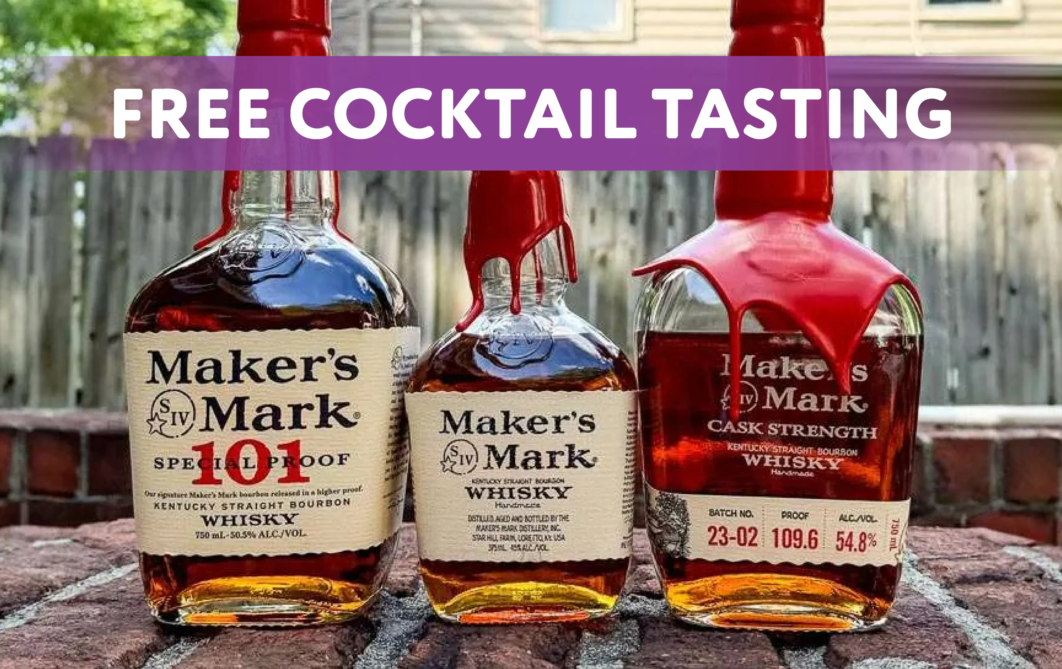 FREE Maker's Mark Cherry Cocktail Tasting