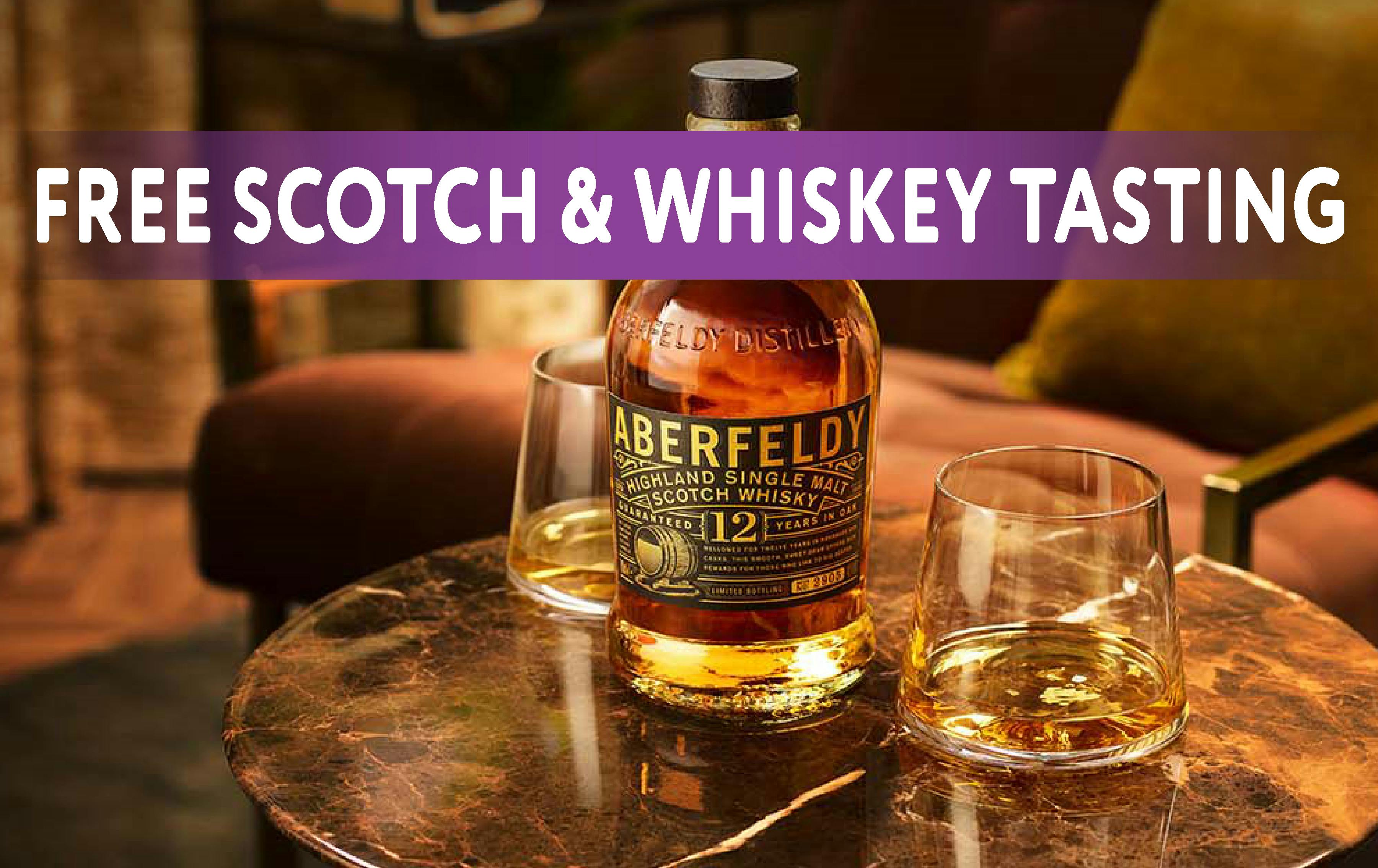 FREE Single Malt Tasting