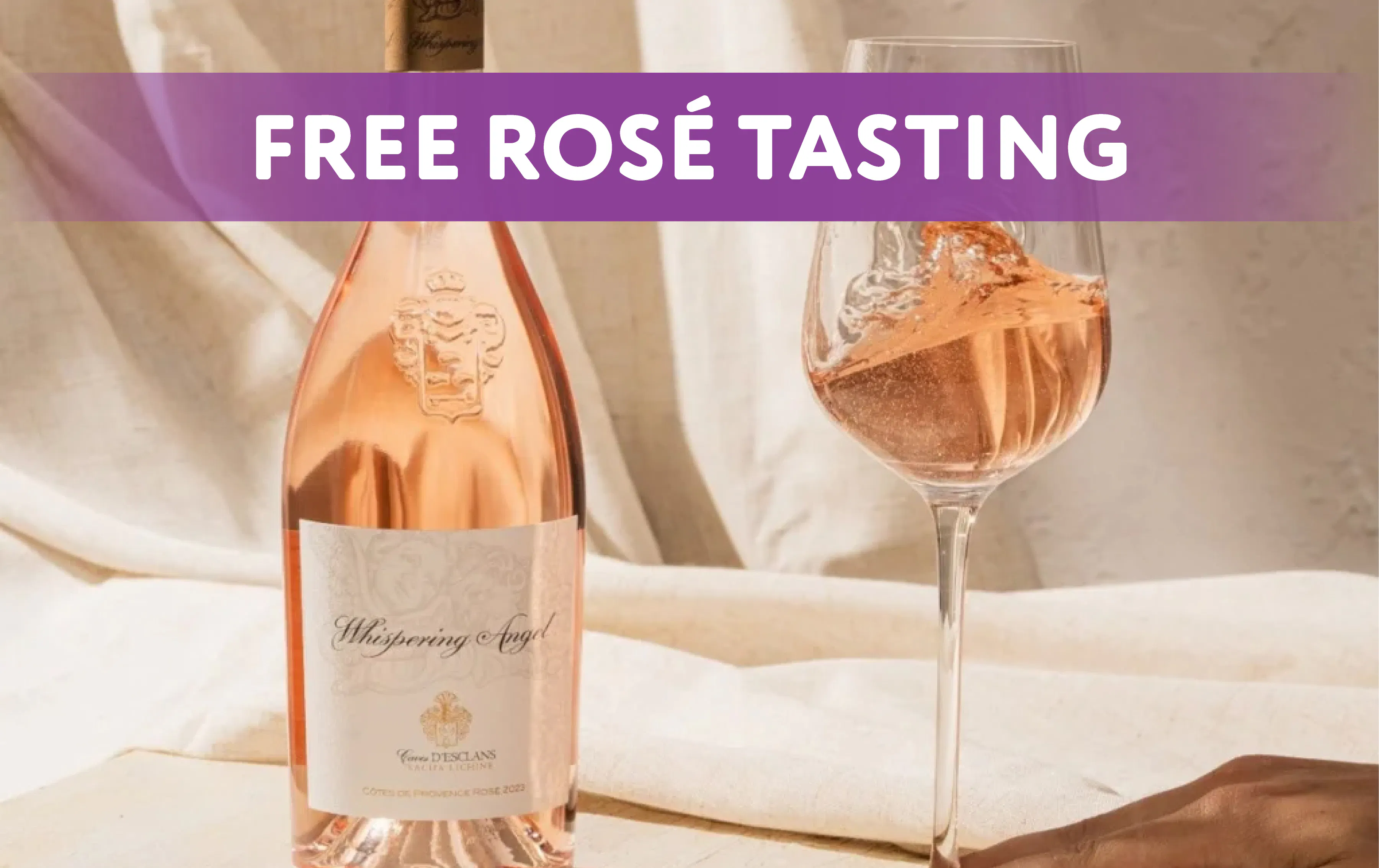 FREE Whispering Angel Tasting