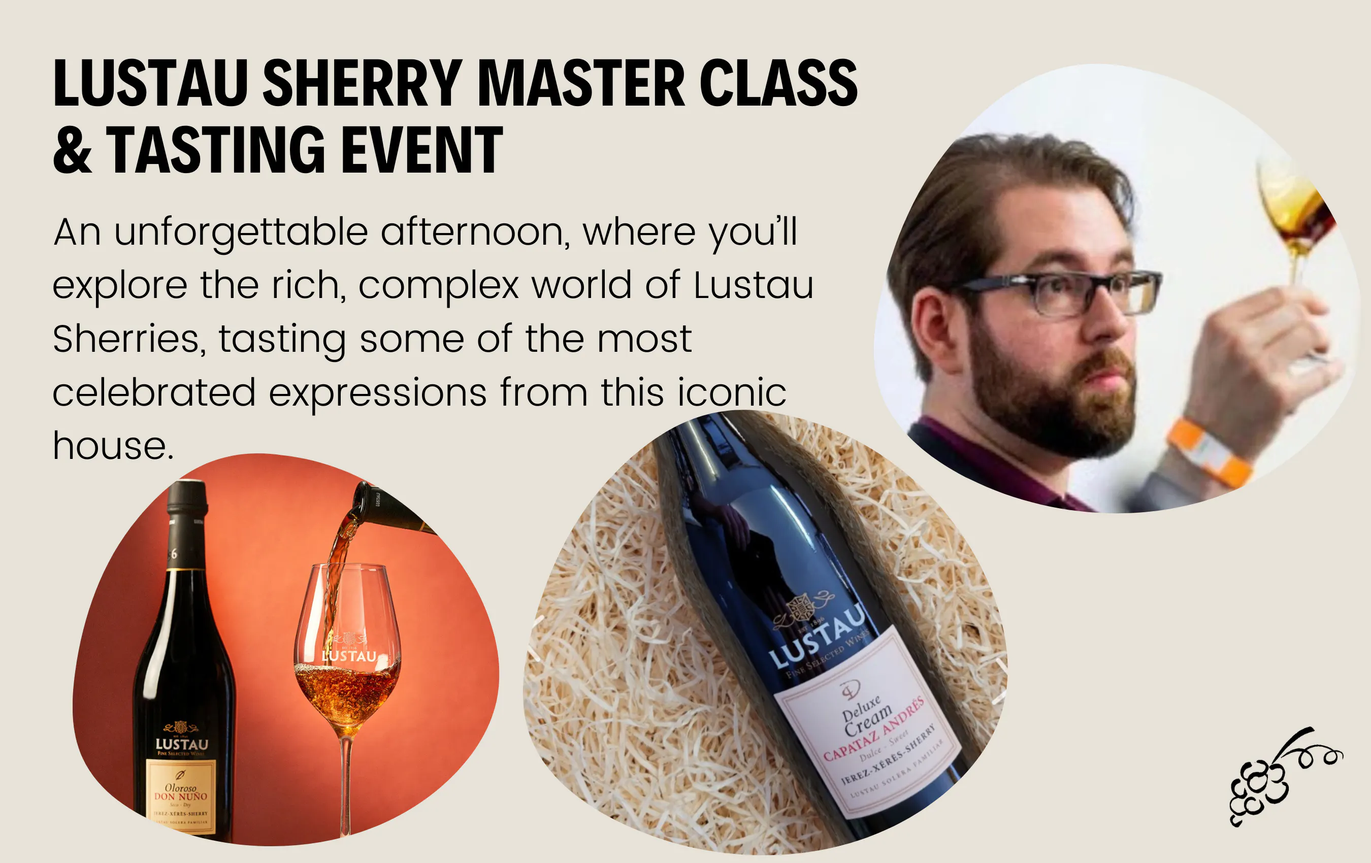 Lustau Sherry Master Class & Tasting Event