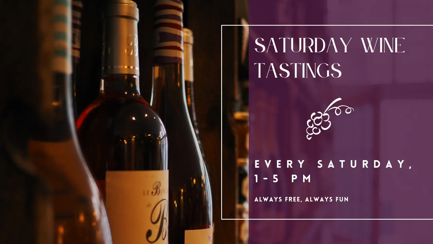 Saturday Wine Tasting - Reston Home Tour